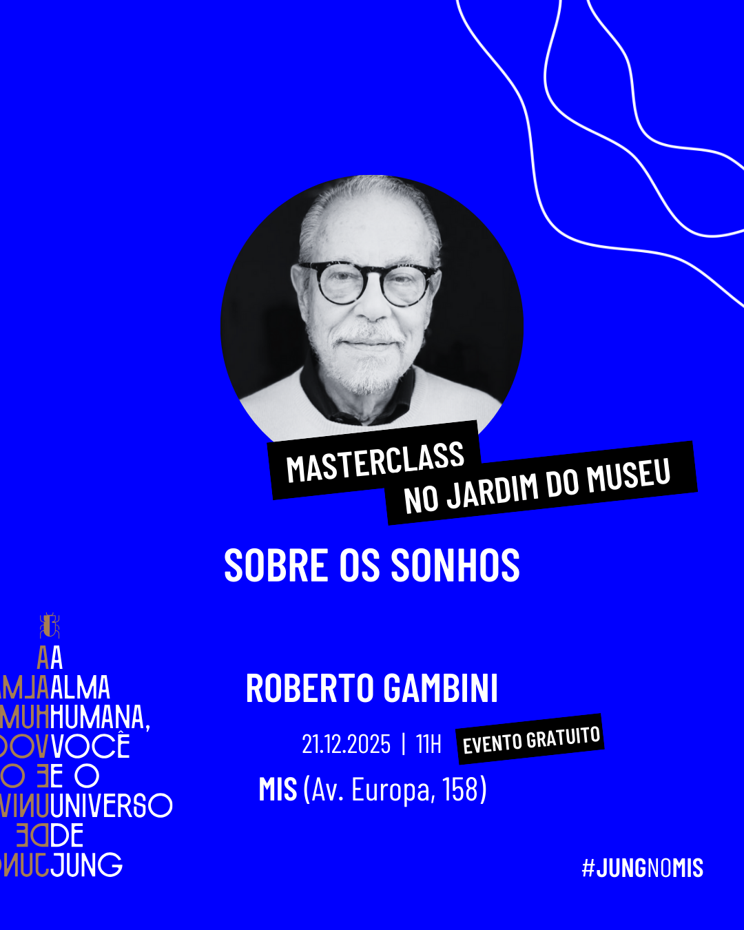 Masterclass | Sobre os Sonhos – com Roberto Gambini